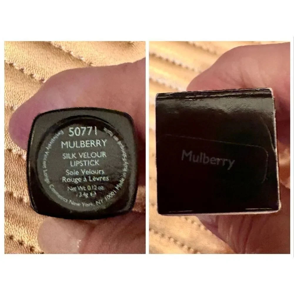 VINCENT LONGO - NWTIB - Silk Velour Lipstick in Mulberry.  Full Size